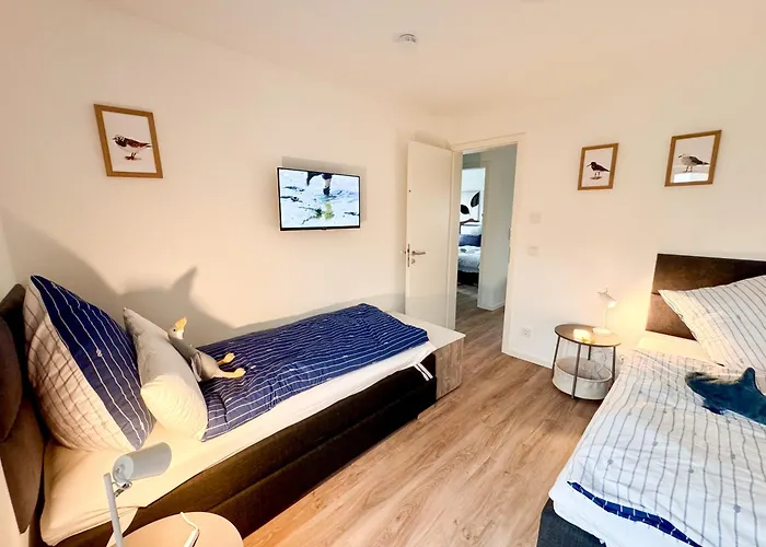 Apartman Goeoeskieker-ebenerdige Mit 2 Schlafzimmern Und Grosser Trrasse Tossens